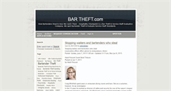 Desktop Screenshot of bartheft.com